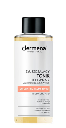 Dermena Exfoliating Facial Tonic with Glycolic Acid 100ml