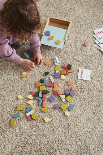 Kid's Concept Wooden Mosaic Puzzle Box 3+