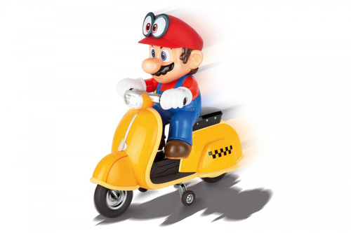 Carrera RC Super Mario Odyssey Scooter, Mario 2.4GHZ 1:20 6+