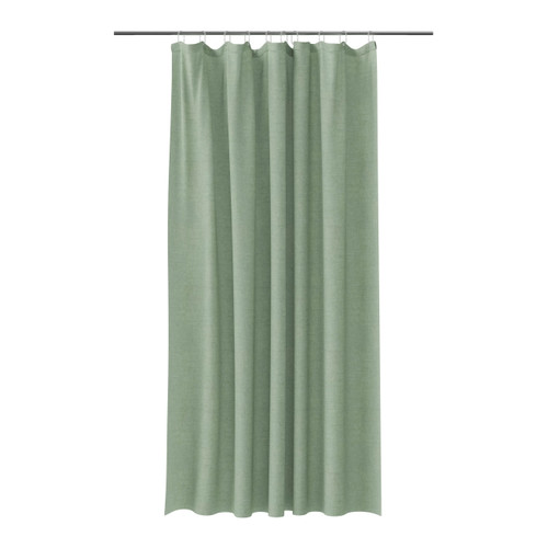 GoodHome Shower Curtain Elland 180 x 200 cm, green