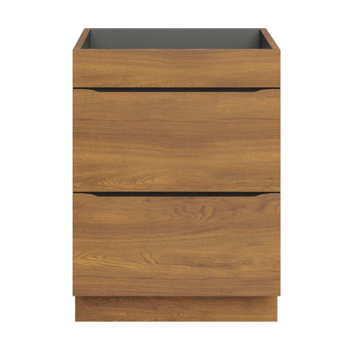 GoodHome Wash-basin Cabinet Imandra 60 cm, walnut