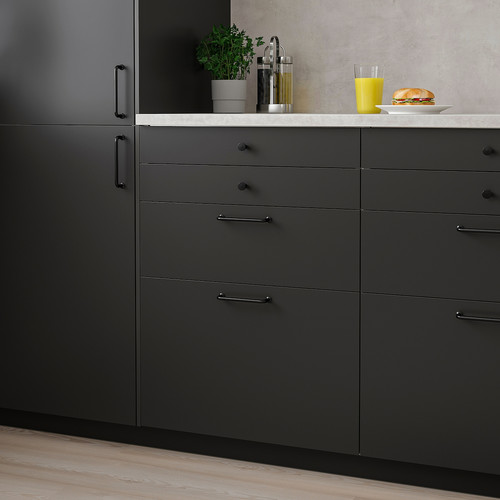 NICKEBO Drawer front, matt anthracite, 80x40 cm