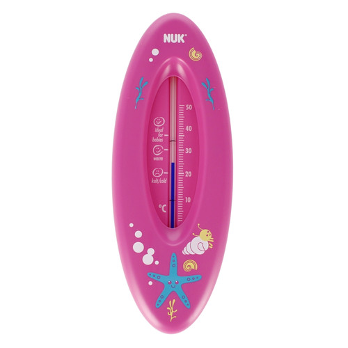 NUK Bath Thermometer Ocean, pink