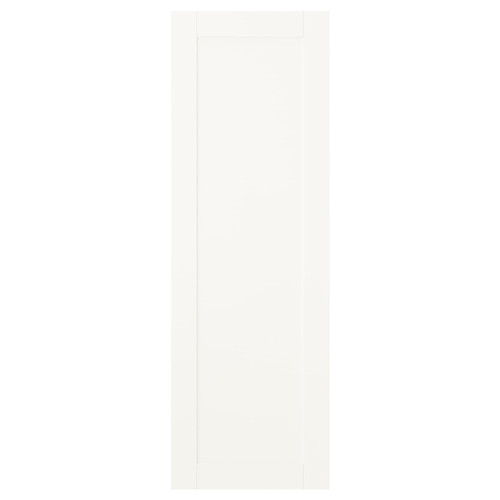 SANNIDAL Door, white, 40x120 cm