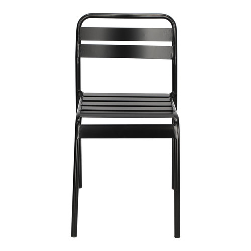 Chair Terra, outdoor, black