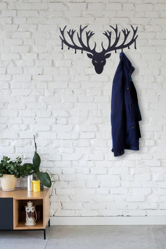 Wall Hanger Antlers, black