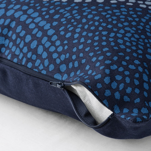 SYDGULLREGN Cushion cover, deep blue, 50x50 cm