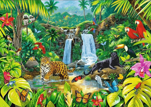 Trefl Jigsaw Puzzles Tropical Forest 2000pcs 16+