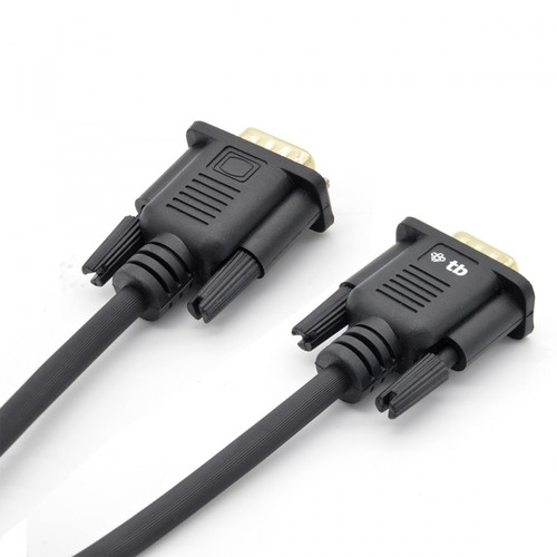 TB Cable VGA 15M-15M 1.8m, gold-plated, black