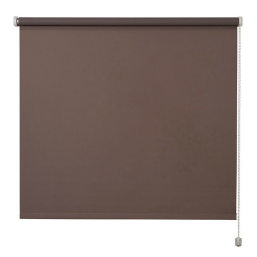 Plain Blackout Roller Blind Colours Boreas 100x180cm, brown