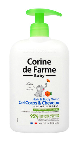 Corine de Farme Baby Natural Hair & Body Wash 500ml