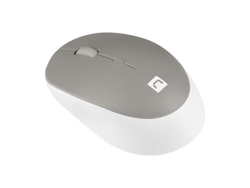 Natec Wireless Mouse Harrier 2, white-grey