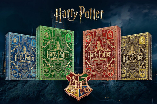 Playing Cards Harry Potter, green, 12+