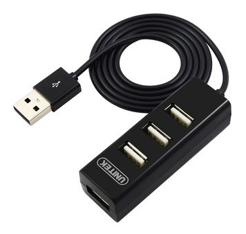 Unitek USB2.0 4-Port Hub, Y-2140, black