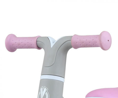 Milly Mally Balance Bike Velo, pink-grey, 18m+