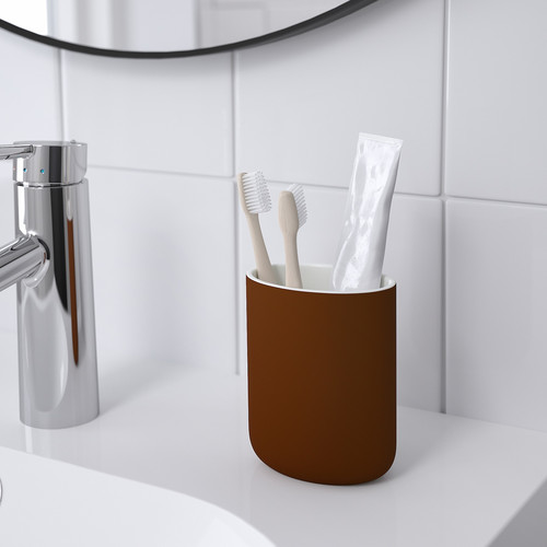 EKOLN Toothbrush holder, brown