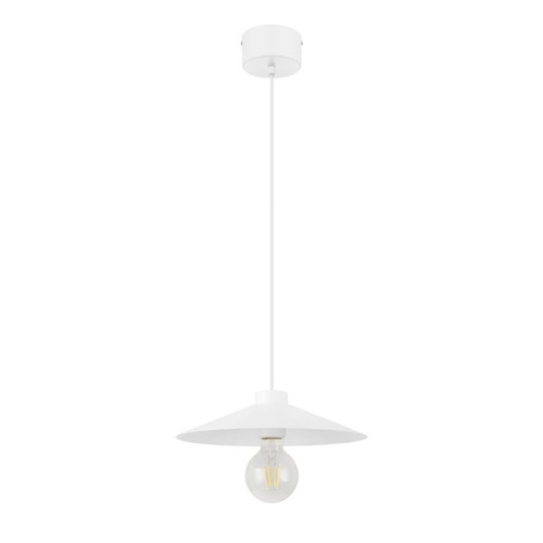 GoodHome Pendant Lamp Zanbar E27, off-white