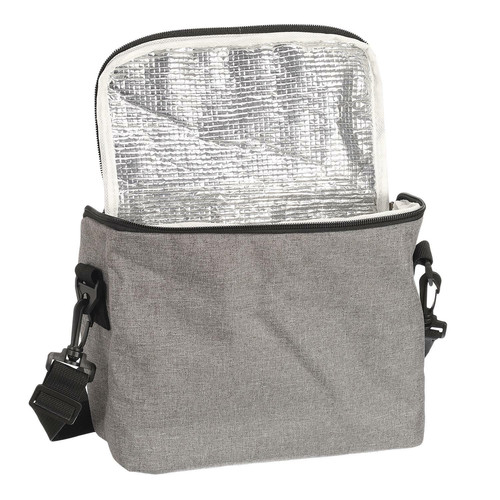 Insulated Lunch Bag Zippi, grey