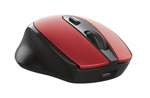 Trust Optical Wireless Mouse Zaya, red