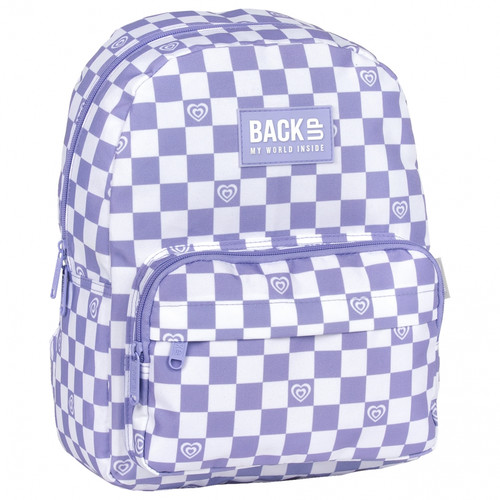 School Backpack 27x36x16 Purple Chess