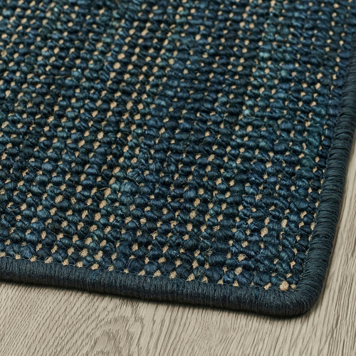 LANDBANA Door mat, dark blue, 40x60 cm