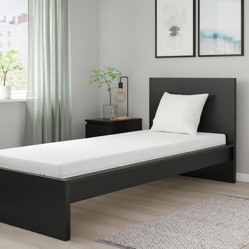 ÅBYGDA Foam mattress, medium firm/white, 90x200 cm