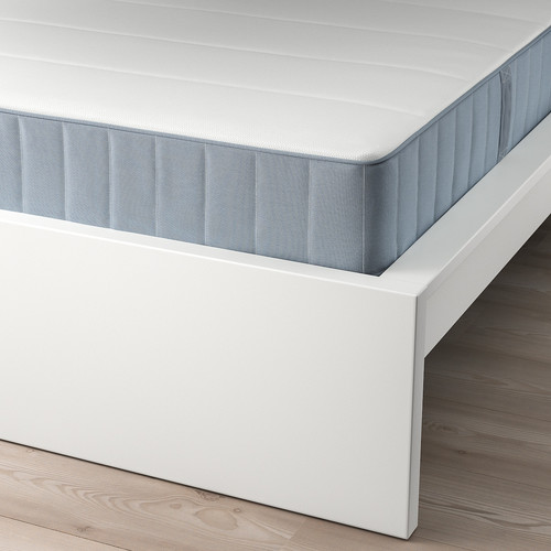 MALM Bed frame with mattress, white/Vesteröy firm, 180x200 cm