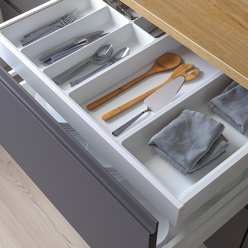 UPPDATERA Cutlery tray/2 utensil trays, white, 72x50 cm