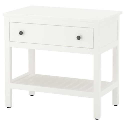 HEMNES Open wash-stand with 1 drawer, white, 82x48x76 cm