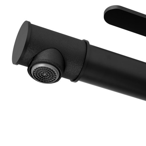 GoodHome Wash-basin Mixer Tap Sauga, matt black