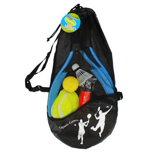 Beach Tennis Racket Set with 2 Balls, 1pc, random colours, 3+