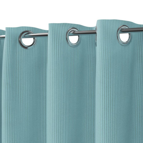 GoodHome Curtain Carrington 135 x 260 cm, blue