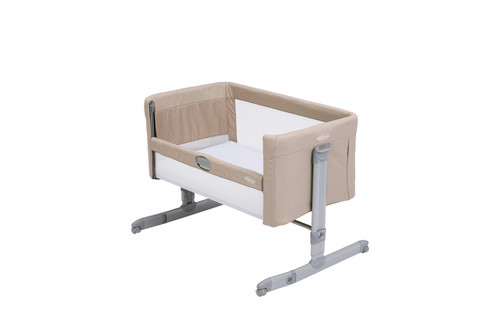 Graco Sweet2Sleep™ Bedside Crib 0-6m/0-9kg, oatmeal