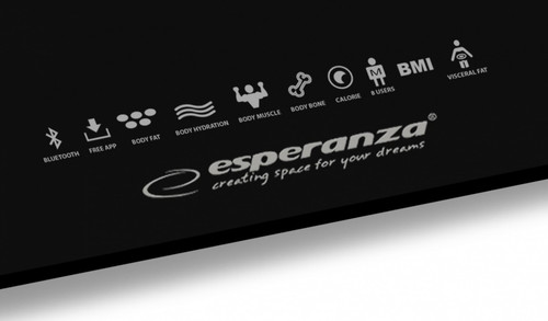 Esperanze B.Fit 8in1 Bluetooth Bathroom Scales - Black