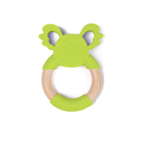 Bo Jungle B-Wood Teether Animals Green Koala