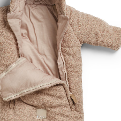 Elodie Details Baby Overall Pink Bouclé, 6-12 months