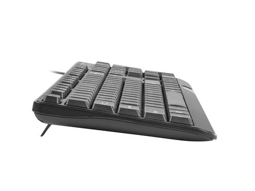 Natec Wired Keyboard Trout Slim USB, black