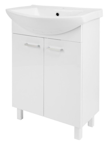 Deftrans Cabinet with Wash-Basin Sat 60 cm, white