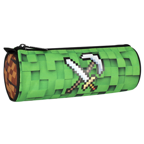 Pencil Case with Zipper Pixel Game 1pc