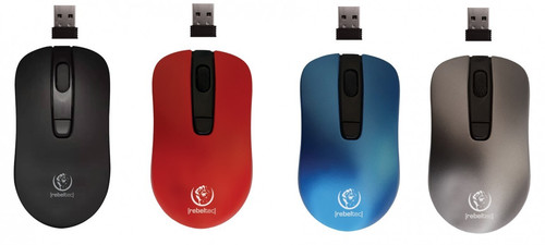 Rebeltec Optical Wireless Mouse Rebeltec, blue