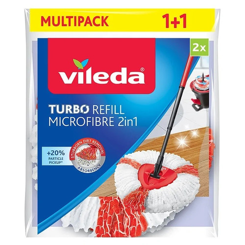 Vileda Turbo Refill Microfibre 2in1 166142