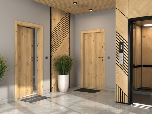 Internal Door Calisto 80, right, mountain oak