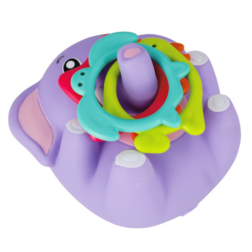 Bam Bam Bath Elephant with Rings 18m+