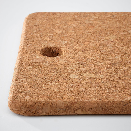 HEAT Pot stand, cork, 23x17 cm