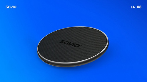 Savio Wireless Charger Qi 15W LA-08