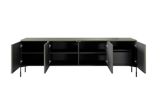 TV Cabinet with Drawer Sonatia 200, olive