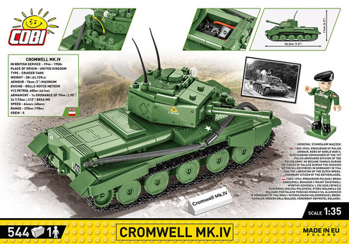 Cobi Blocks Cromwell Mk.IV 544pcs 8+