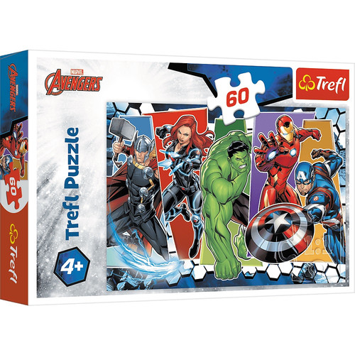 Trefl Children's Puzzle Avengers 60pcs 4+