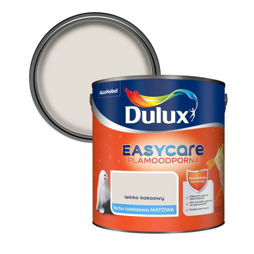 Dulux EasyCare Matt Latex Stain-resistant Paint 2.5l slightly cocoa