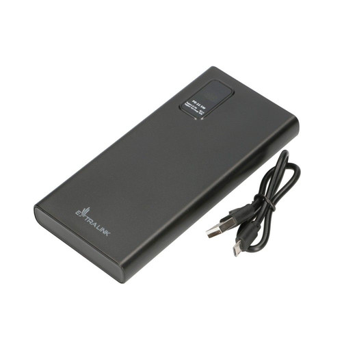 Extralink Power Bank Powerbank EPB-067B USB-C, black